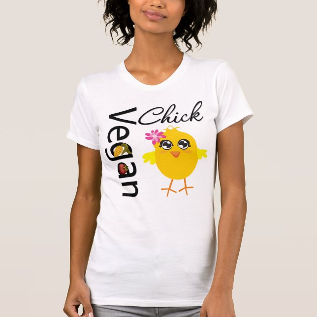Veganes Küken T-Shirt (Vorderseite)