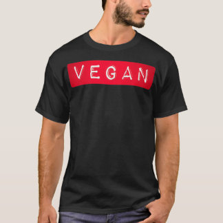 Veganes Label - Funny Label für Diät auf Pflanze T-Shirt