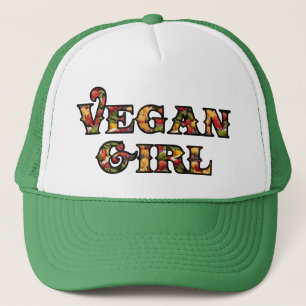Veganes Mädchen Truckerkappe
