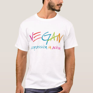 Veganes Mitleid in der Aktion T-Shirt