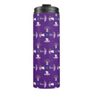 Veganes Mushroom Muster Thermosbecher