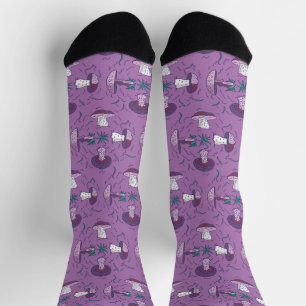 Veganes Pilzmuster Socken