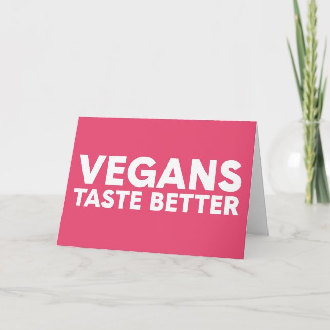 Veganes Rechtsmittel Einladung (Vorderseite)