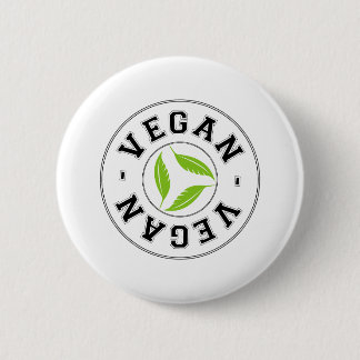 Veganes Sportlogo Button