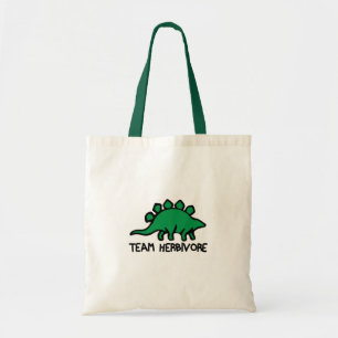 Veganes Team Herbivore Niedlich und Funny Dinosaur Tragetasche