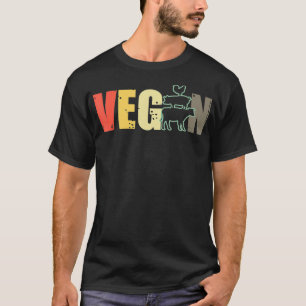 Veganes Tier Lover Vegetarischer Feinschmecker für T-Shirt