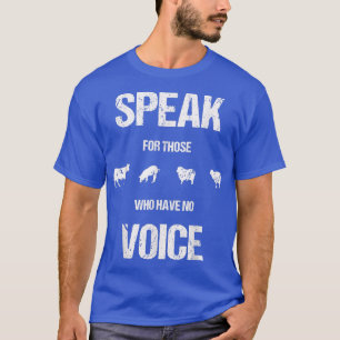 Veganes tierisches Zitat T-Shirt