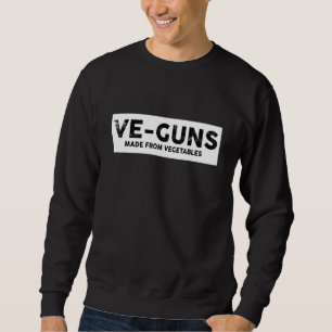 Veganes vegetarisches Essen Pflanze T-Shirt Idee Sweatshirt