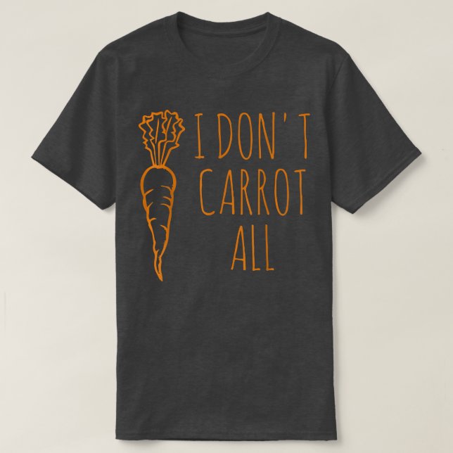 Veganes Vegetarisches Gemüse, das ich gar nicht ka T-Shirt (Design vorne)