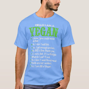 Veganes Vegetarisches PflanzenlebenErnährungsvegan T-Shirt