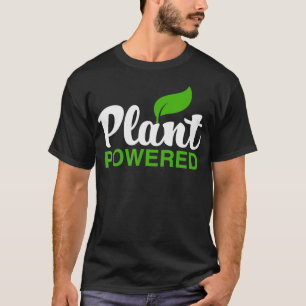 Veganes WFPB-Vegetarisches Erzeugnis auf der Grund T-Shirt