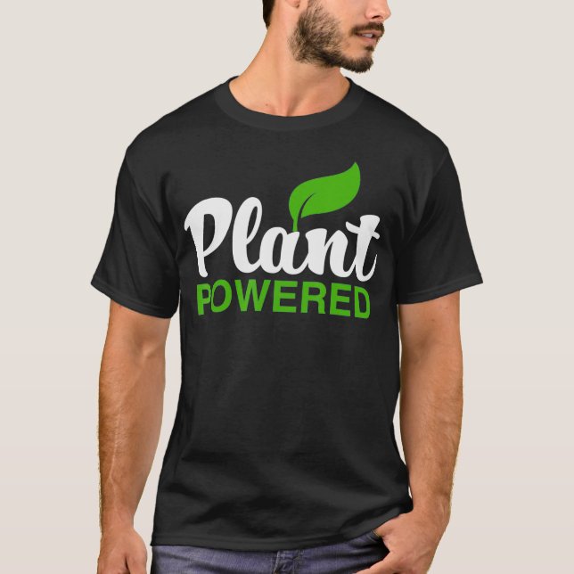 Veganes WFPB-Vegetarisches Erzeugnis auf der Grund T-Shirt (Vorderseite)