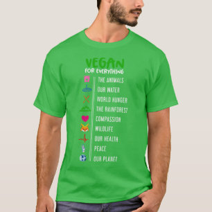 Veganism Earth Day Gift Vegan T-Shirt