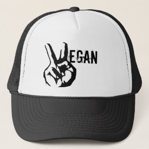 Veganism-Friedenshut Truckerkappe