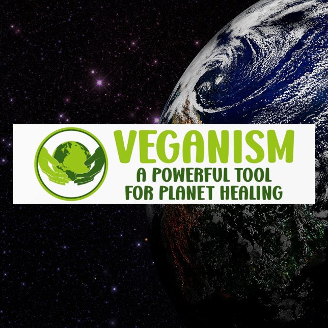 Veganismus Autoaufkleber (Von Creator hochgeladen)