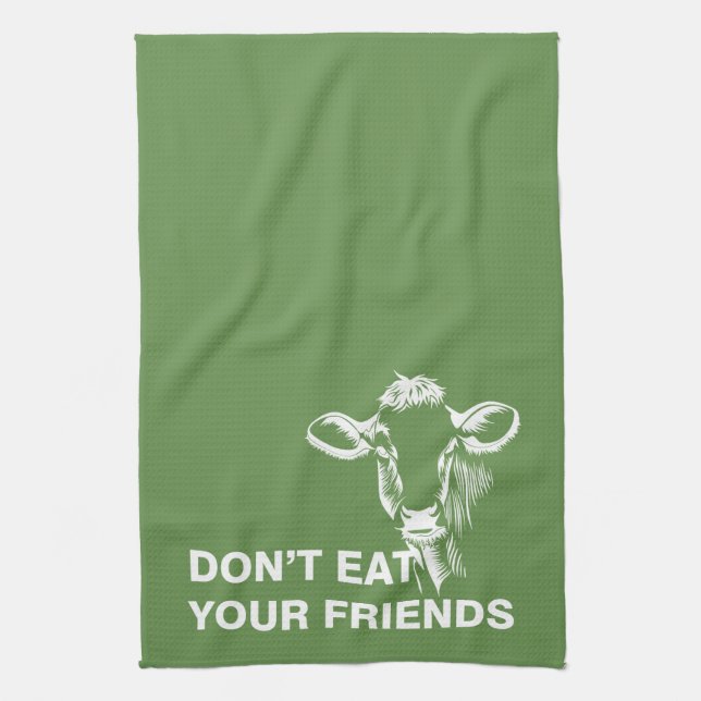 Veganismus Küchentuch (Vertikal)