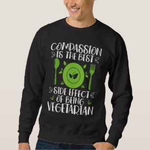 Veganismus Veganische Tierrechte Vegetarisch Sweatshirt