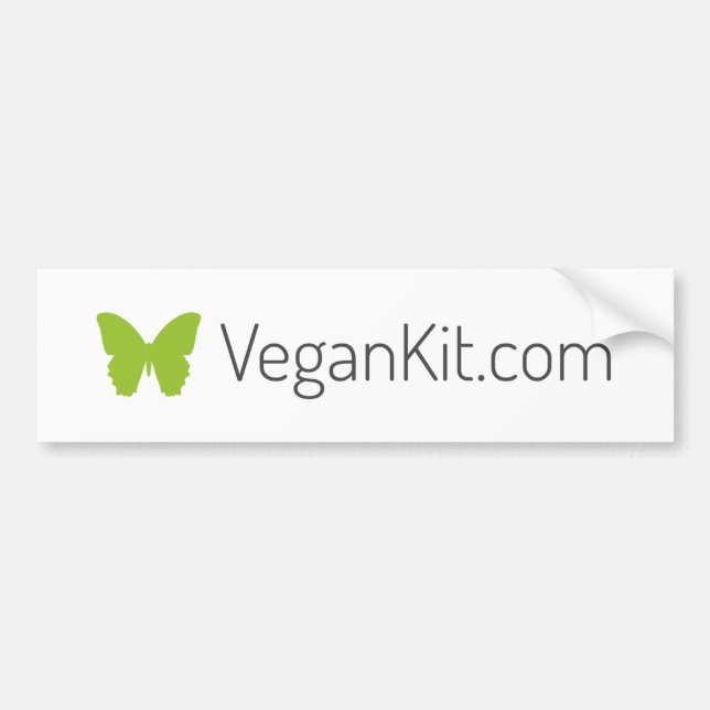 VeganKit Autoaufkleber (Vorne)