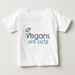 Vegans sind niedlich - fertigen Anwälte Baby T-shirt