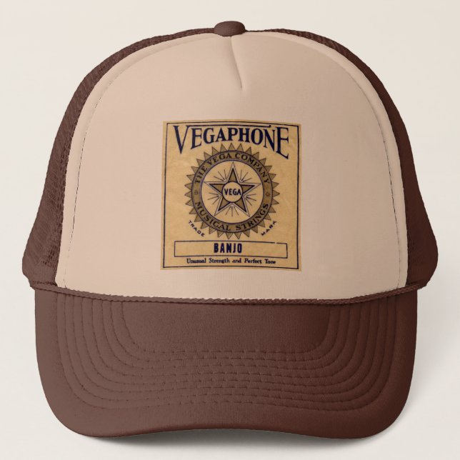Vegaphone Strings Trucker-Mütze Truckerkappe (Vorderseite)