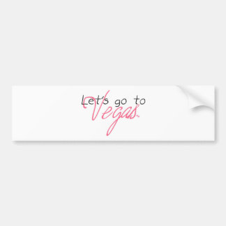 VEGAS! AUTOAUFKLEBER