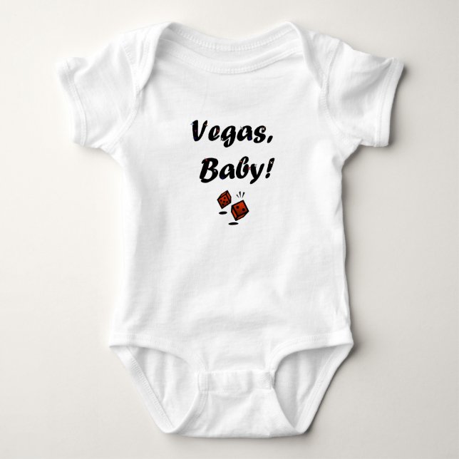 Vegas-Baby Baby Strampler (Vorderseite)