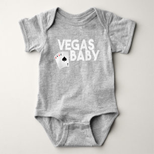 Vegas-Baby-Bodysuit-einteiliges Shirt geboren in