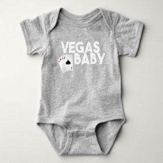 Vegas-Baby-Bodysuit-einteiliges Shirt geboren in