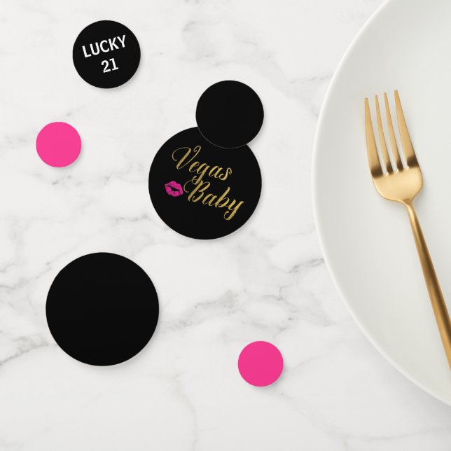 Vegas Baby Confetti Dekor Konfetti (Gruppe)