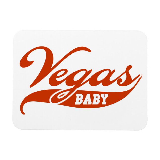 Vegas Baby Magnet (Horizontal)
