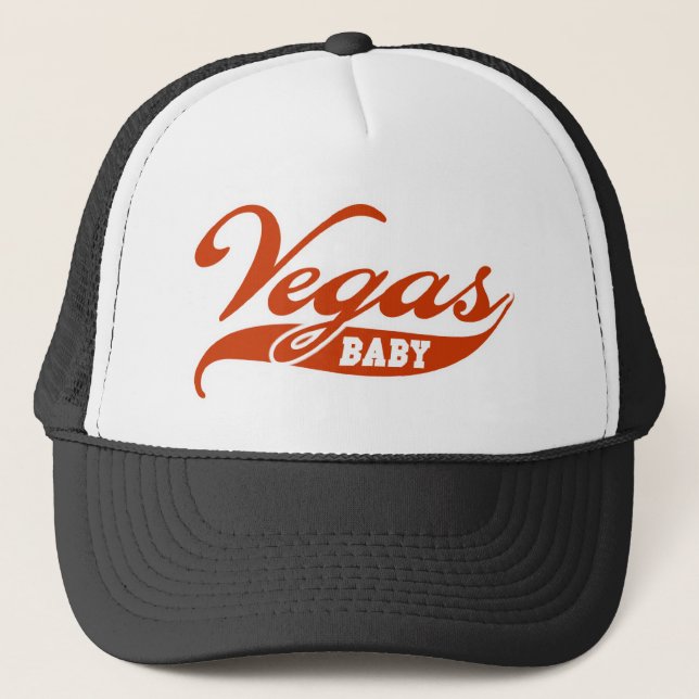 Vegas Baby! Trucker Hat - Gewinnen Sie Big in Styl Truckerkappe (Vorderseite)