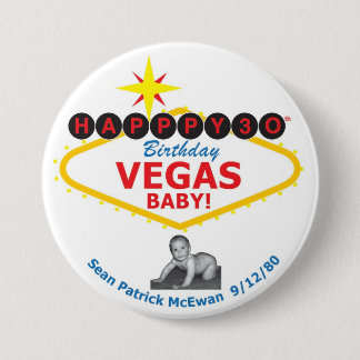 Vegas-Babyknopf Button