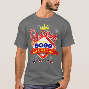 Vegas Bachelor Party Group Verheiratet in Vegas Gr T-Shirt