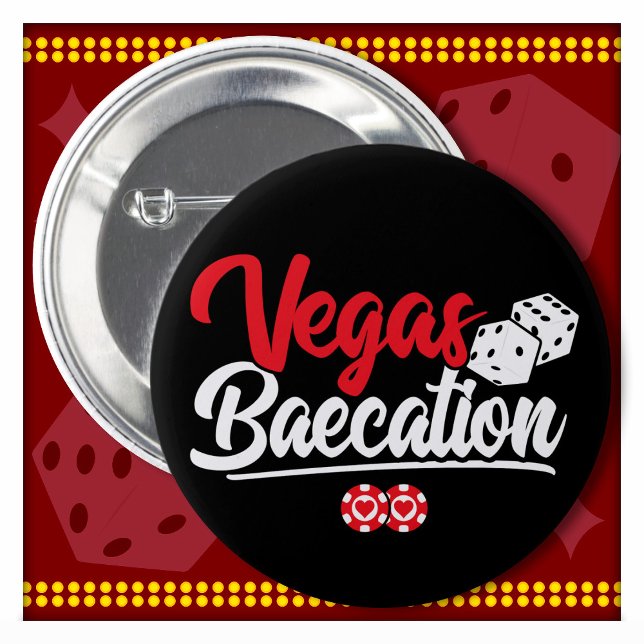 Vegas Baecation Paare Urlaubssaison Button (Von Creator hochgeladen)