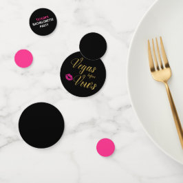 Vegas Before Vows Bachelorette Confetti Konfetti