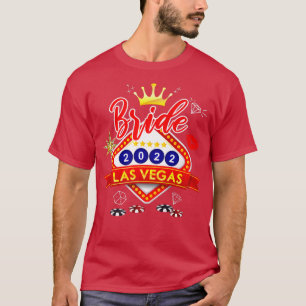 Vegas Bride Squad 2022, In Vegas geheirateter Jung T-Shirt