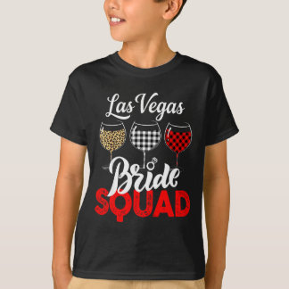 Vegas Bride Squad 2026 Married in Vegas T-Shirt