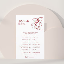 Vegas Casino Brautparty würde sie eher spielen