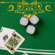 Vegas Casino Card Anzug Hochzeit Vielen Dank Pokerchips (Poker Table (Stack))