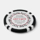 Vegas Casino Card Anzug Hochzeit Vielen Dank Pokerchips (Single)