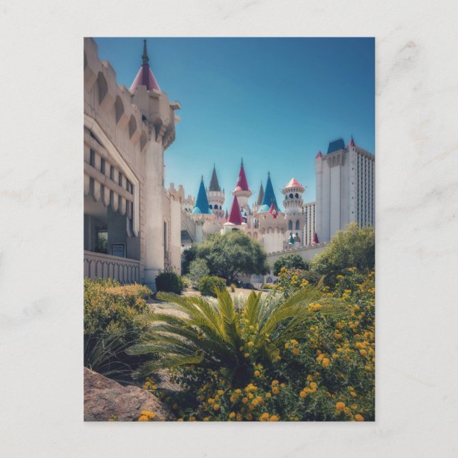 Vegas Castle Hotel Resort Postkarte (Vorderseite)