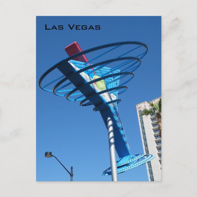 Vegas Coctail Postkarte (Vorderseite)
