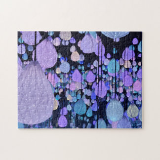 Vegas farbenfrohe Regentropfen Puzzle