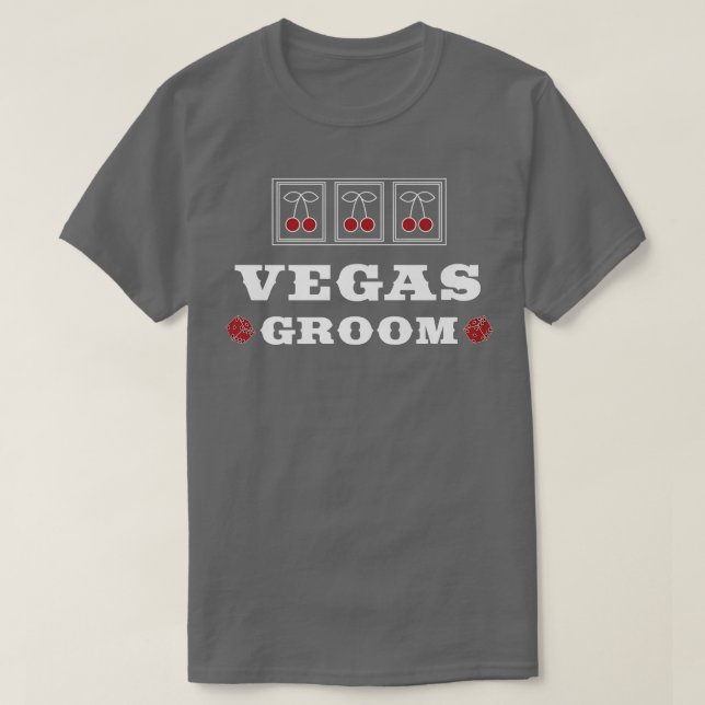Vegas Groom Squad Vegas Wedding 2209 T-Shirt (Design vorne)