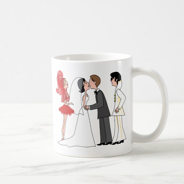 Vegas-Hochzeit Tasse (Rechts)