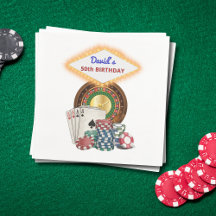 Vegas Kasino Nacht Geburtstag / Junggesellenabschi