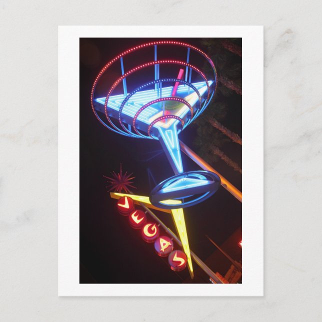 Vegas Martini Postkarte (Vorderseite)