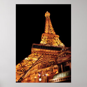Vegas - Paris - Eiffel Tower Restaurant Poster