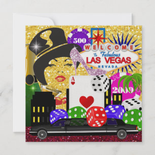 Vegas Party - Casino / Poker - SRF Einladung