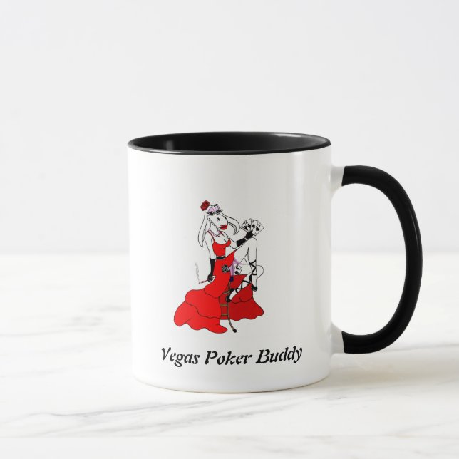 Vegas Poker Buddy Coffee Tasse (Rechts)